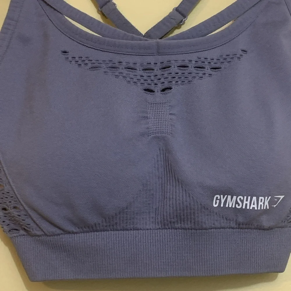 Gymshark Energy+ | Seamless Sports Yoga Athletic Athleisure Strappy Bra XS
